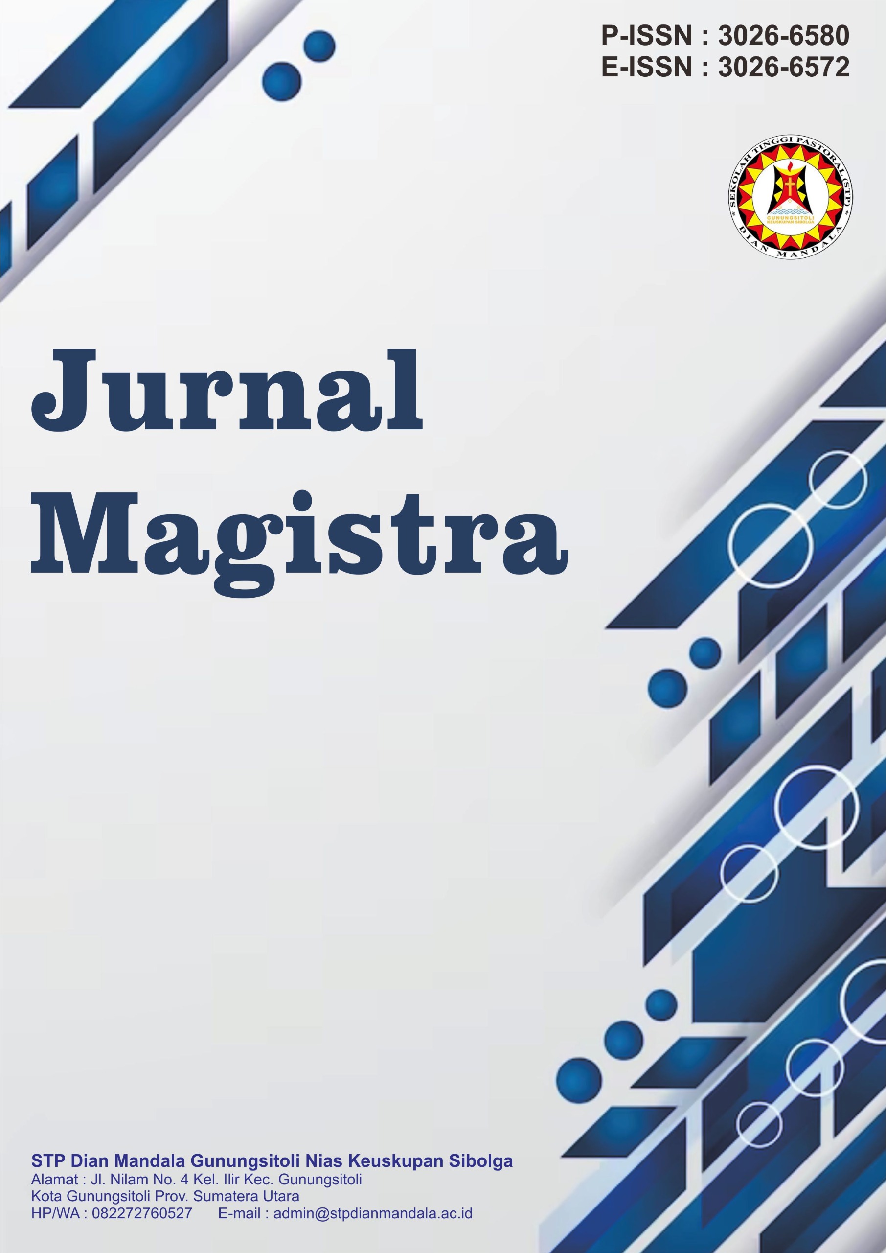 					View Vol. 3 No. 4 (2025): Desember : Jurnal Magistra
				
